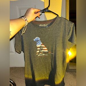 American Flag Dog Tshirt